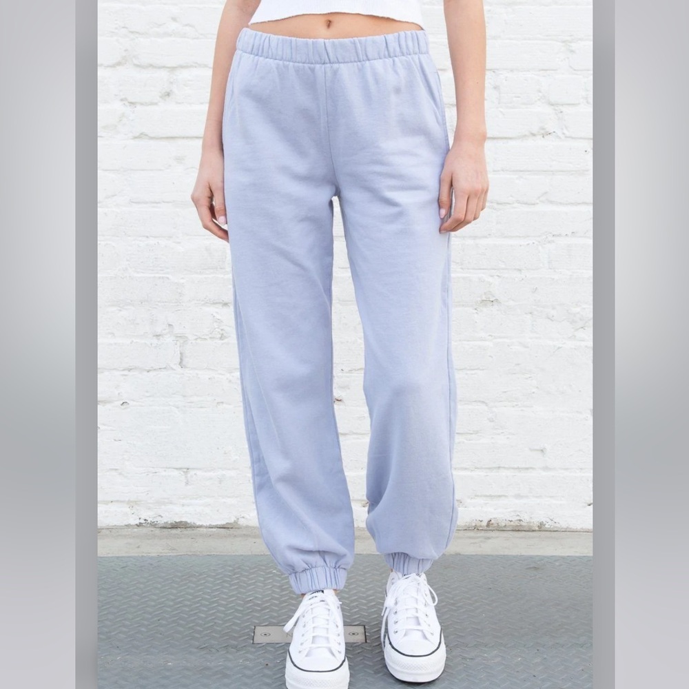 Brandy Melville Light Blue Rosa Sweatpants